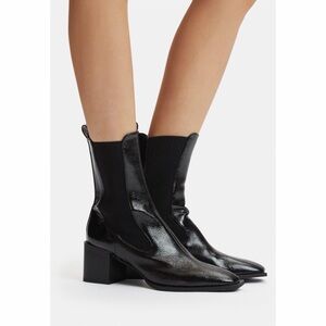 ▪️NWOT Zara Wide Heeled Stretch Ankle Boots